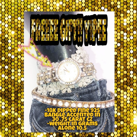 FREE GIFT!!! 18k DIPPED FINE 925 BUNDLE!! - Picture 7 of 8